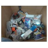 Box Lot Assorted Small Home Improvement Items