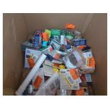 Box Lot Assorted Small Home Improvement Items
