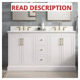 Ravenscroft 61" Double Sink Vanity