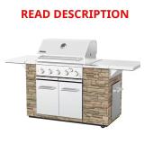 5-Burner Built-In Propane Grill Terra Rosa