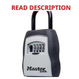 Master Lock Lock Box with Resettable Dials