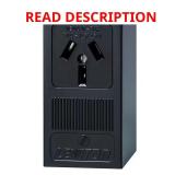 50 Amp Thermoplastic Power Outlet, Black