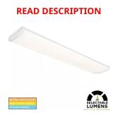4 ft LED Dimmed White Wraparound 3500-5000K
