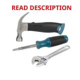 Anvil 3-Piece Tool Kit: Hammer, Wrench
