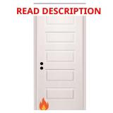 Rockport 32x80 Right-Hand Door, Fire-Rated