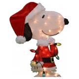 ProductWorks Peanuts Snoopy Ornament 24"