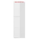 Furinno Shaker Pantry Cabinets 2-Door White