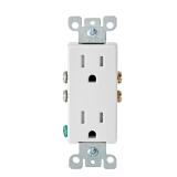 Leviton Decora 15A 125V Tamper-Res Outlet