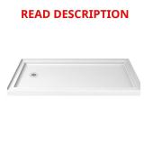DreamLine SlimLine 60x30 Shower Pan