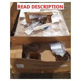Skid of assorted tile and light fixture
