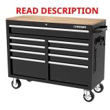 Husky 46 in. W Gloss Black Workbench