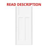 4. Doors 32x80 3-Panel Mission Door, primed