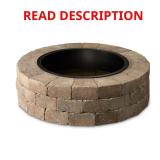 Grand 48 in. Fire Pit Kit in Santa Fe