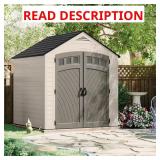 Vista 7 ft. W x 7 ft. D Shed (50 sq ft)