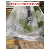 Skid of artificial turf grass