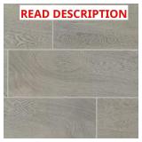 TrafficMaster Glenwood Fog 7x20 Tiles, 12 Cases