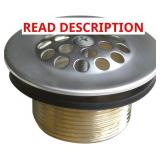 Kingston Brass Bath Tub Drain Strainer, Nickel