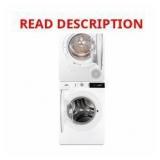 24 in. Washer/Dryer Combo, 3.88 cu ft, White