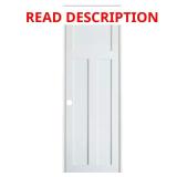 32x96 Right-Hand Door 3-Panel Shaker