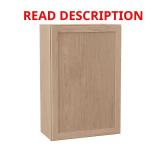 Sinclair 24W x 12D Wall Cabinet, Oak