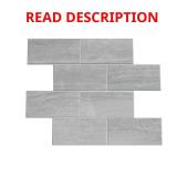 (7) Collage Gray Subway Peel & Stick Tile