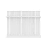 6 ft x 8 ft Dogear Vinyl Fence Panel