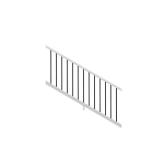 Enhance 6 ft x 36 in White Rail Kit