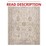 Teagan Ivory/Sand Area Rug 5 7.5 ft