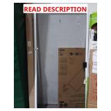 Patio door screen