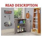 Suncast Base Storage Cabinet - Gray
