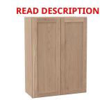 Sinclair 27 in. Wall Cabinet, Oak