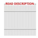 Veranda 6 ft H x 6 ft W White Windham Fence