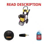 DeWalt 210: 3400 PSI, 2.5 GPM, 18" Surface Cleane