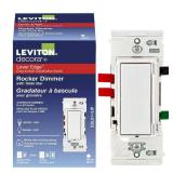 Decora Lever Edge Rocker Dimmer White 150W