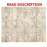Holliswood 7 ft x 9 ft Grey/Cream Rug