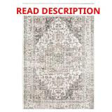Vintage Tanith Cream 9 ft. x 12 ft. Rug