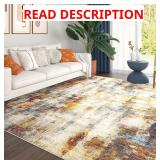 Tayse Modern/Contemporary 5x7 Ft Indoor Rug