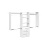 Wood Closet System: 60-96" Tower Shelf