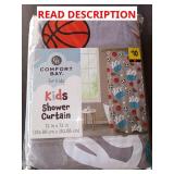 Kids shower curtain