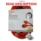 100 ft. 16/3 Indoor/Outdoor Ext. Cord, Orange