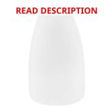 2-1/4 in. Frosted White Glass Pendant Shade