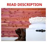 Cedar Natural Closet Liner Planks, ** 6 X BID **