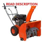 24 in. 212cc Snow Blower