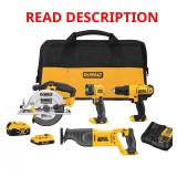 20V MAX 4-Tool Cordless Combo Kit