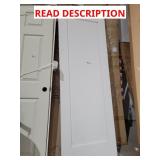 28" 1 Panel Shaker - Primed Door