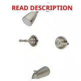 Magellan 2-Handle Tub & Shower, Brushed Nickel