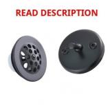 Kingston Brass Grid Tub Drain Kit, Bronze