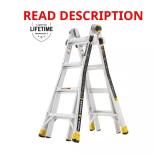 18 ft Aluminum Ladder, Type IA - Damage Pictured