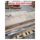 WHITE Twin xl bunk bed (83.85 x 12.40 x 6.69 in)