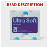 up&up Ultra Soft 3-Ply Facial Tissue 65ct